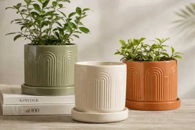 Ceramic Pot Set (3pc)